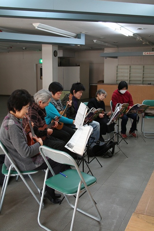 2012.1.29(日)第39回・オニツカ・ウクレレ教室の模様